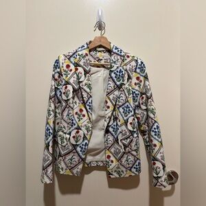 Boden Floral Patterned Women's Blazer Jacket